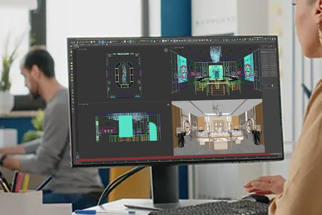 jewelry store 3d design