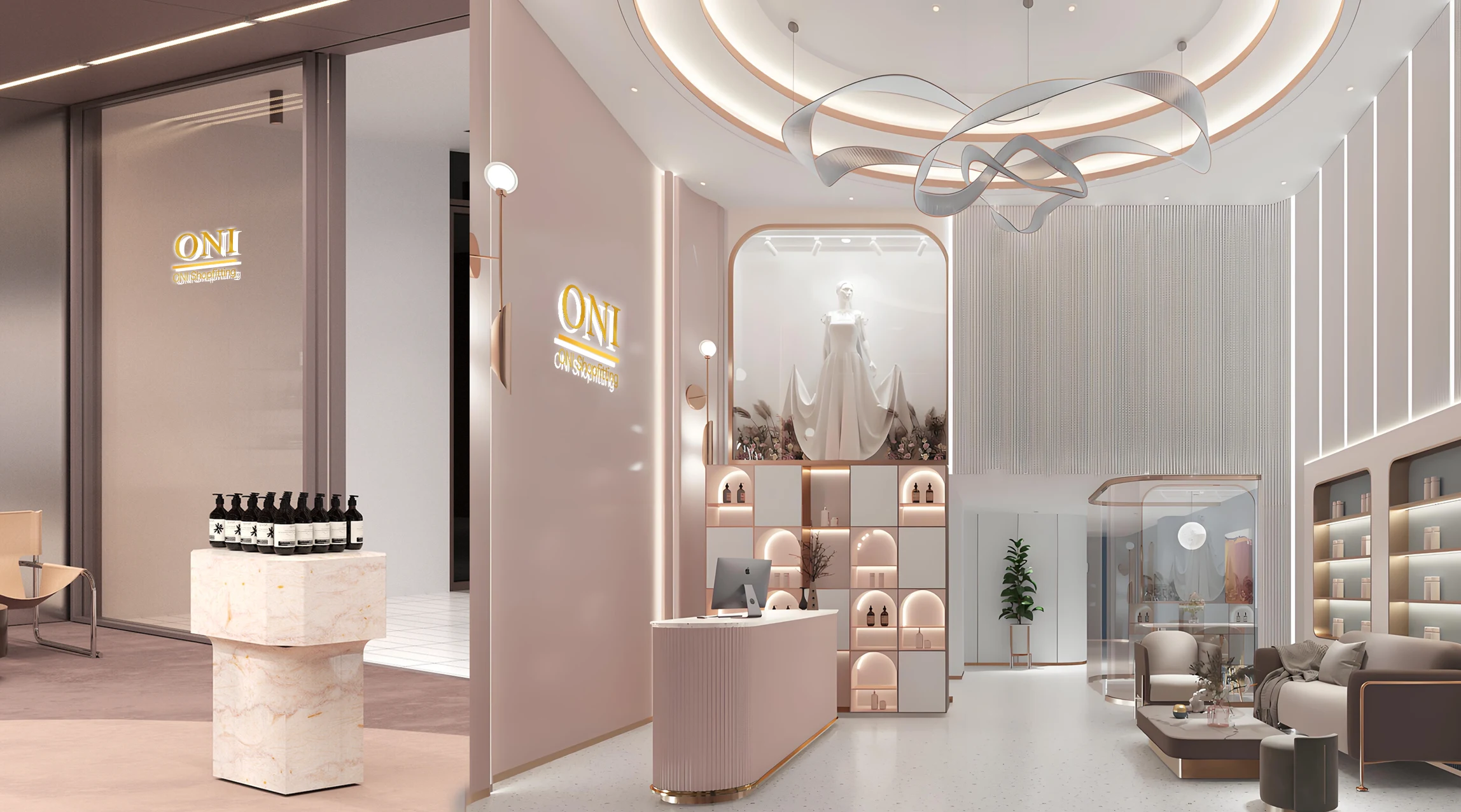 Cosmetics display