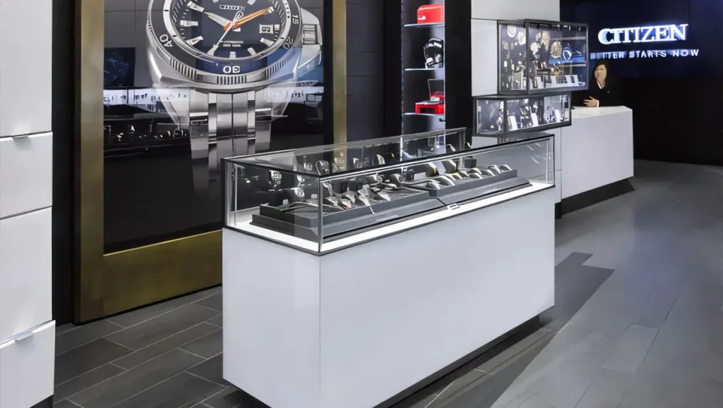 Retail Watch Display Counters