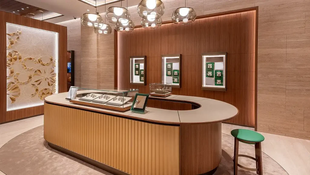 watch retail display