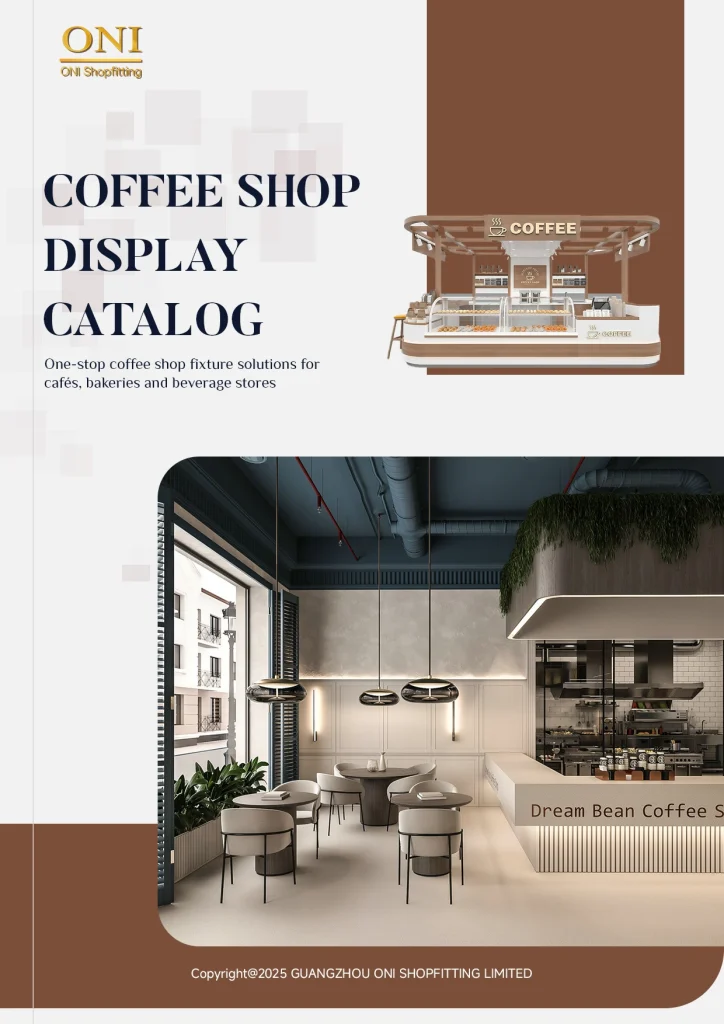 Coffee store display