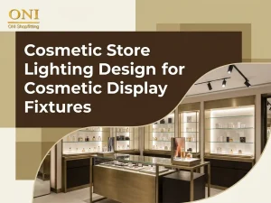 Cosmetic Store Lighting Design for Cosmetic Display Fixtures