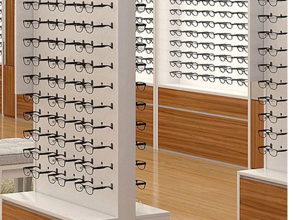 Custom Freestanding Spectacle Display Stands