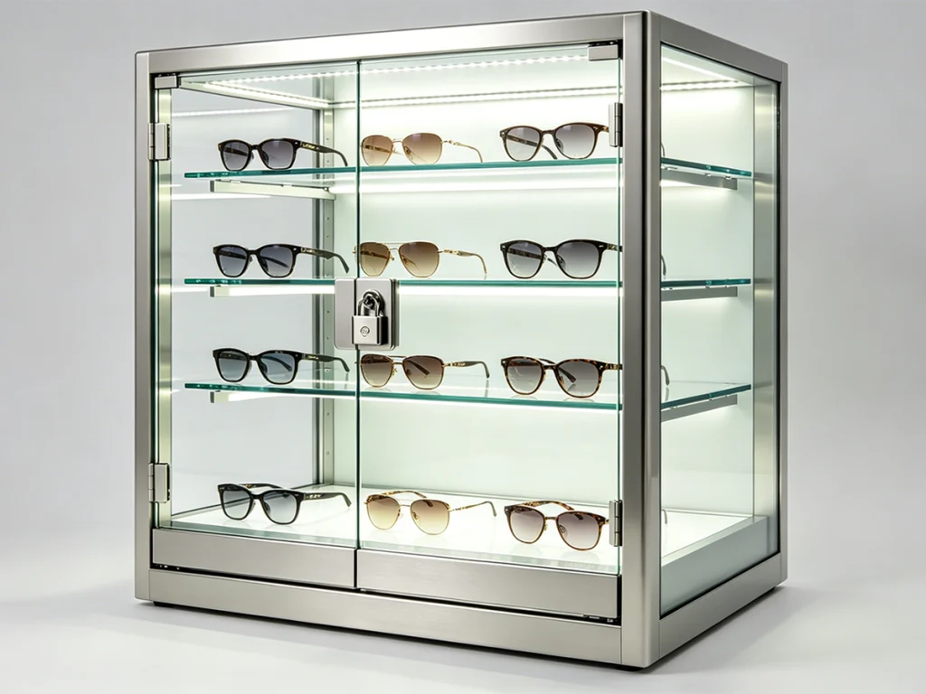 Lockable Optical Display Cabinets