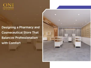 Designing a Pharmacy and Cosmeceutical Store That Balances Professionalism with Comfort