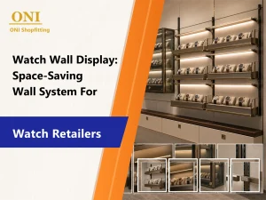 Watch Wall Display: Space-Saving Wall System For Watch Retailers