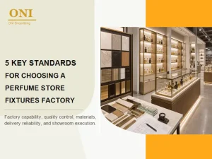 5 Key Standards for Choosing a Perfume Store Fixtures Factory