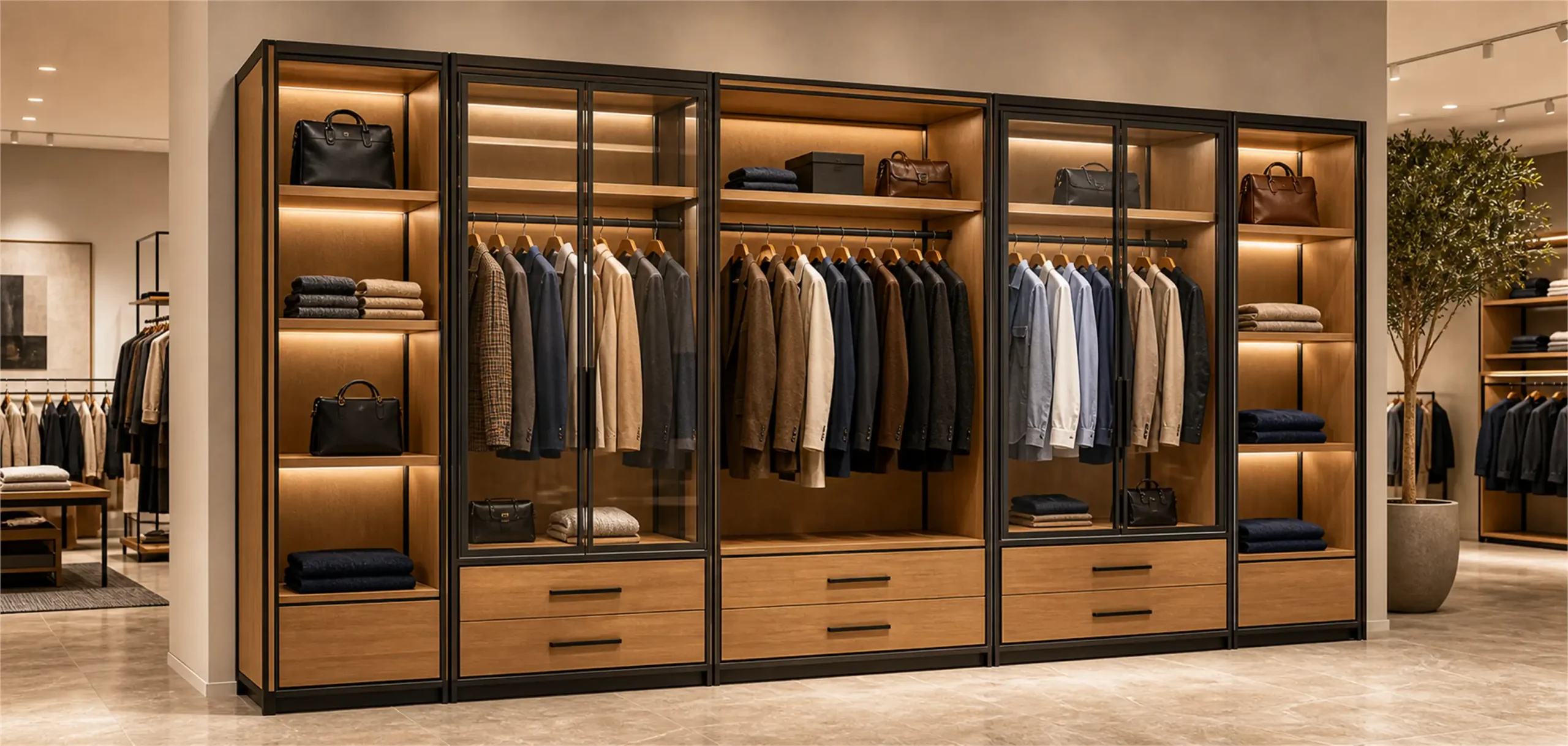 clothing-display-cabinet