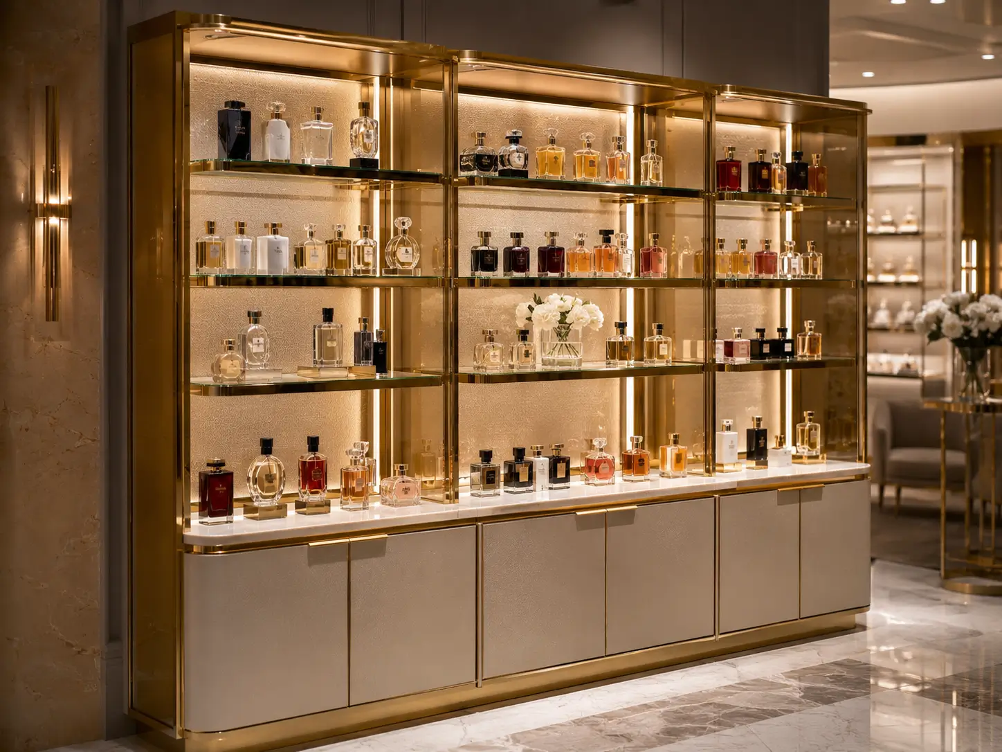 luxury-perfume-display-cabinet-with-led-lighting
