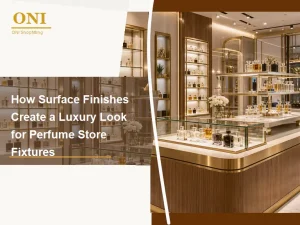 How Surface Finishes Create a Luxury Look for Perfume Store Fixtures