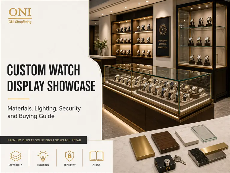 Custom Watch Display Showcase