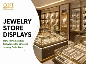 Jewelry Store Displays: How to Plan Display Showcases for Different Jewelry Collections