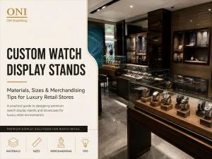 Custom Watch Display Stands: Materials, Sizes & Merchandising Tips for Luxury Retail Stores